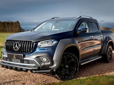 Used Mercedes X250 2018 Blue Pickup