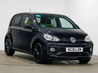 Used VW up! high up! 90 HP (66 kW) 2019 Black Hatchback