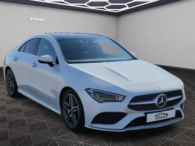 Used Mercedes CLA180 AMG Line Premium Plus 136 HP (100 kW) 2021 White Sedan