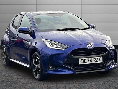 Used Toyota Yaris Hybrid Design 116 HP (85 kW) 2024 Juniper blue Hatchback