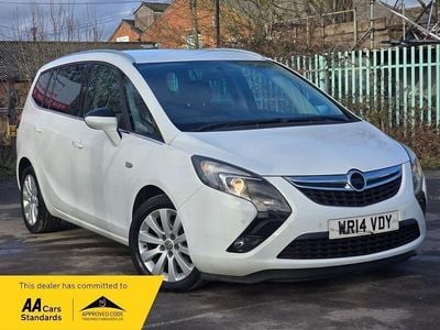 Used Vauxhall Zafira 2014 White MPV