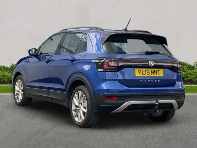 Used VW T-Cross SE 115 HP (84 kW) 2019 Blue SUV