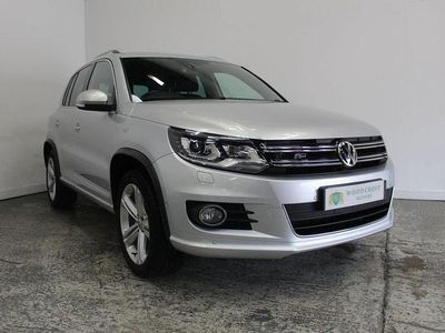 Silver Used 2015 VW Tiguan R-line SUV | £11,995 (Fair price)