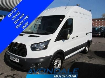 Used Ford Transit 130 HP (95 kW) 2019 White Van