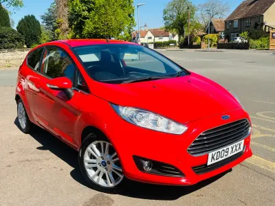 Used Ford Fiesta Zetec 2014 Red Hatchback