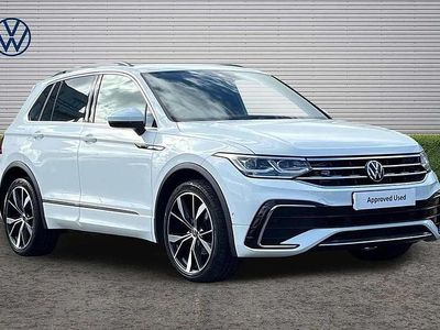 Used VW Tiguan R-line 150 HP (110 kW) 2023 White SUV