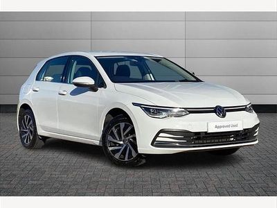 White Used 2021 VW Golf VIII Style Hatchback | £18,575 (Fair price)