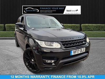 Black Used 2017 Land Rover Range Rover Sport HSE SUV | £17,095 (Good price)