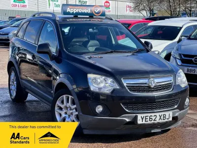 Begagnad Vauxhall Antara 2012 Svart SUV