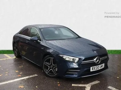 Usado Mercedes A35 AMG Executive 2020 Azul Sedan