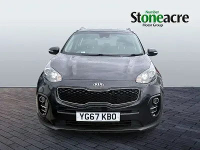 Used Kia Sportage 115 HP (84 kW) 2017 Black SUV