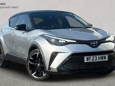 Used Toyota C-HR Sport 184 HP (135 kW) 2023 Silver metallic bitone SUV
