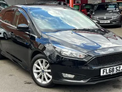 Used Ford Focus Titanium 125 HP (91 kW) 2018 Black Hatchback