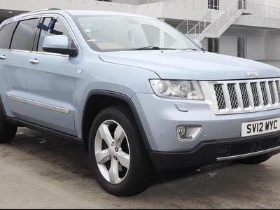 Used Jeep Grand Cherokee Overland 2012 Blue SUV
