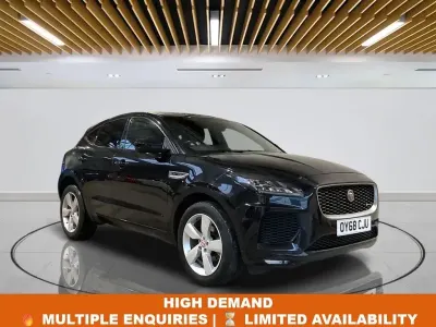 Used Jaguar E-Pace R-Dynamic 180 HP (132 kW) 2018 Black SUV