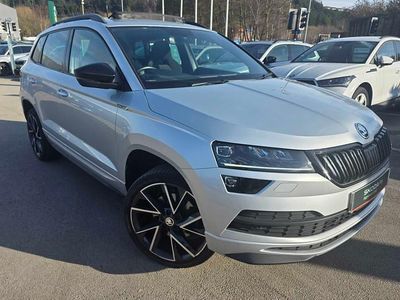 Used Skoda Karoq SportLine 110 HP (80 kW) 2022 Silver SUV