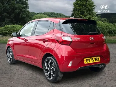 Usado Hyundai i10 N Line 88 HP (64 kW) 2025 Vermelho Citadino