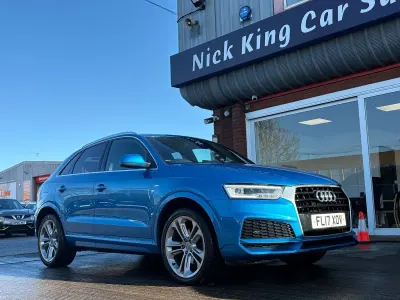 Used Audi Q3 S-Line 150 HP (110 kW) 2017 Hainan blue SUV