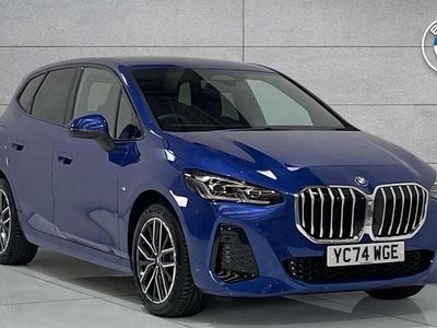 Used BMW 225 Active Tourer M Sport 242 HP (177 kW) 2024 Blue MPV