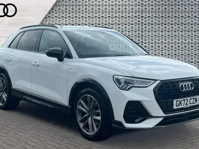 Used Audi Q3 Black Edition 150 HP (110 kW) 2022 White SUV