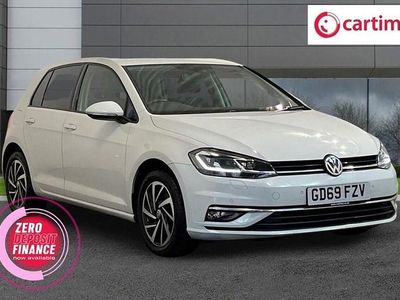 White Used 2019 VW Golf VII Edition Hatchback | £10,499 (Fair price)