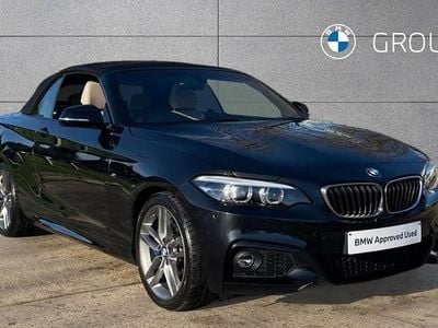 Black Used 2018 BMW 220 M Sport Cabriolet | £16,495 (Fair price)