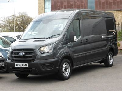 used Ford Transit 350 LEADER L3 H2 2.0 TDCI 170 ECOBLUE ** AUTOMATIC ** IN METALLIC GREY , UL