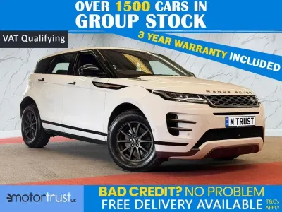 Used Land Rover Range Rover evoque R-Dynamic 163 HP (119 kW) 2021 White SUV