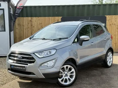 Used Ford Ecosport Titanium 125 HP (91 kW) 2021 Silver SUV