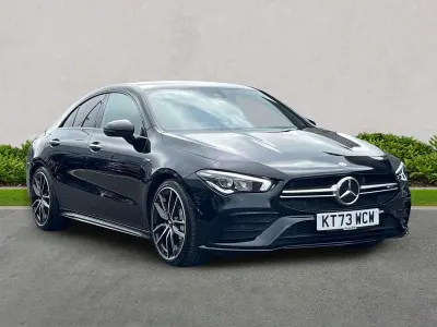 Käytetty Mercedes CLA35 AMG Premium 2023 Musta Coupe - kaksiovinen