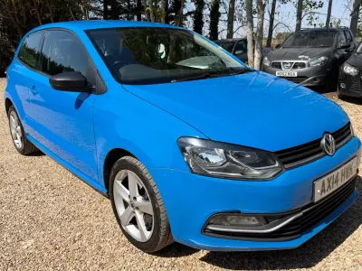 Used VW Polo SEL 110 HP (80 kW) 2014 Blue Hatchback