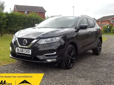 Used Nissan Qashqai N-Connecta 2018 Black SUV