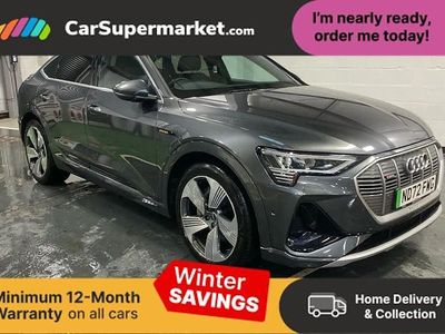 Used 2022 Audi e-tron Sportback S-Line SUV | £21,576 (Fair price)
