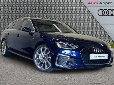 Used Audi A4 S-Line 200 HP (147 kW) 2023 Blue Estate