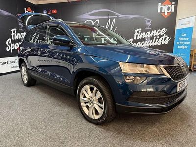 Used Skoda Karoq SE 2018 Blue SUV
