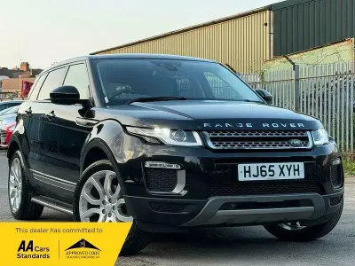 Used Land Rover Range Rover evoque SE 2015 Black