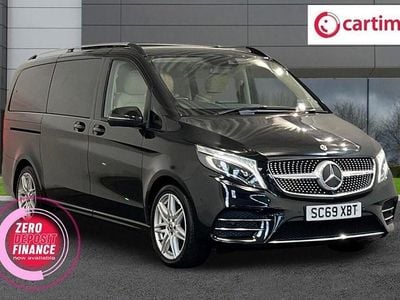Used Mercedes V300 AMG line 239 HP (175 kW) 2019 Black MPV