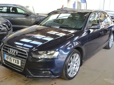Used Audi A4 177 HP (130 kW) 2015 Blue Estate