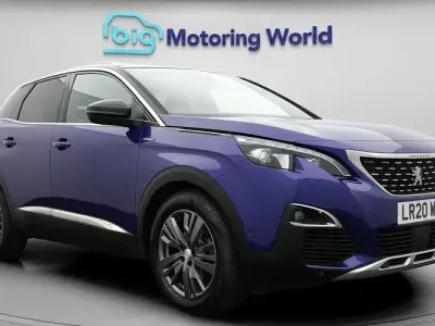 Used Peugeot 3008 GT-line 131 HP (96 kW) 2020 Blue SUV