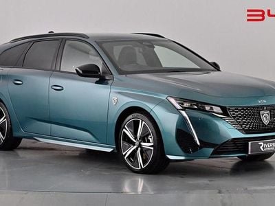 Ocean blue Used 2024 Peugeot 308 GT Estate | £23,885 (Fair price)