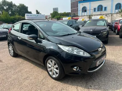 Used Ford Fiesta Zetec 96 HP (70 kW) 2009 Black Hatchback