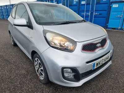 Used Kia Picanto City 68 HP (50 kW) 2013 Silver Hatchback