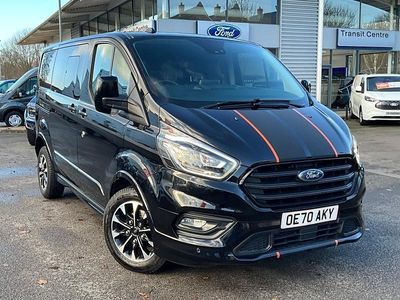 Black Used 2020 Ford Transit Custom Sport Van | £20,990 (Fair price)