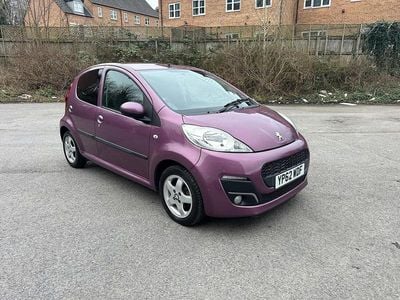 Used Peugeot 107 Allure 68 HP (50 kW) 2012 Purple Hatchback