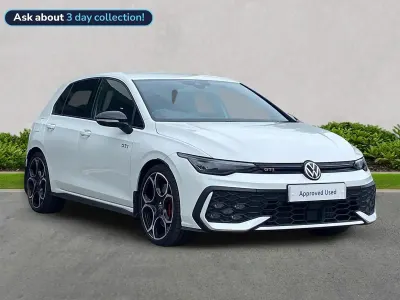 Used VW Golf VIII GTI 265 HP (194 kW) 2024 White Hatchback
