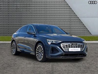 Used Audi Q8 e-tron S-Line 300 kW (408 HP) 2023 Blue SUV