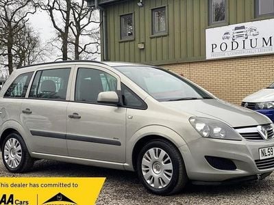 Used Vauxhall Zafira 115 HP (84 kW) 2009 Silver MPV