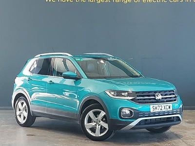 Usado VW T-Cross SEL 110 HP (80 kW) 2023 Azul SUV