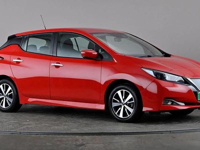 Used Nissan Leaf Acenta 110 kW (150 HP) 2021 Red Hatchback
