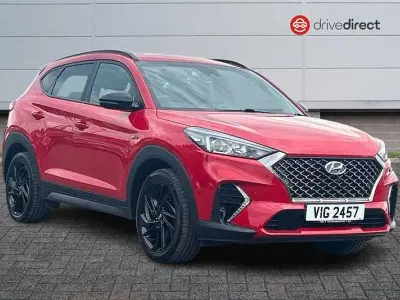 Used Hyundai Tucson N Line 136 HP (100 kW) 2020 Red SUV